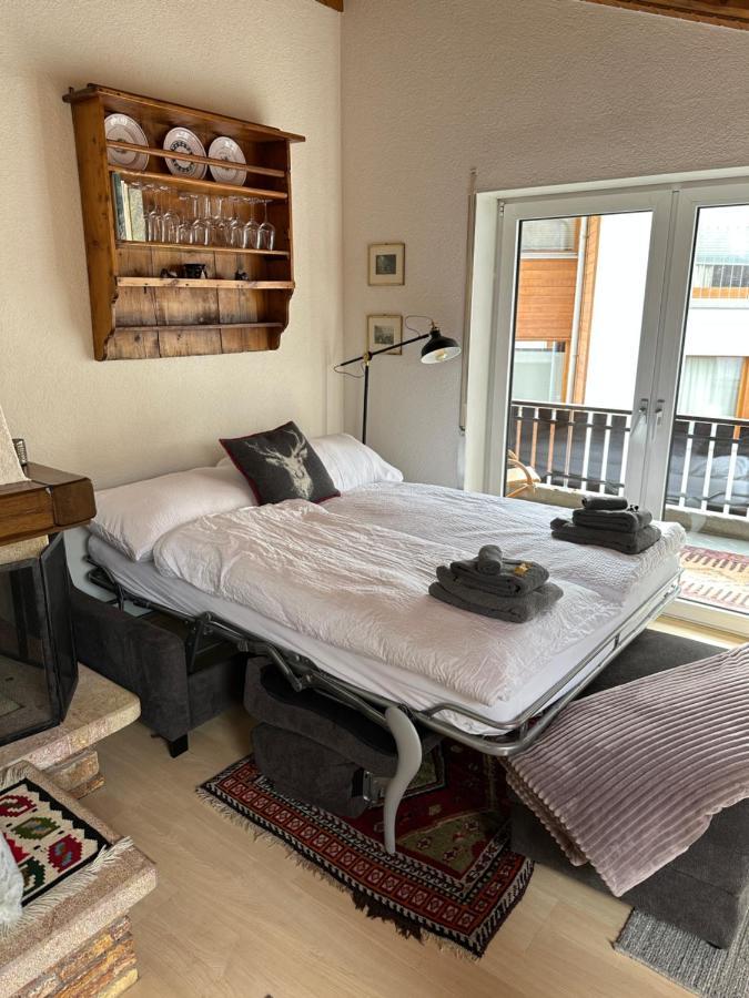 Dachwohnung Mit Charme Im Haus Luchre, Zermatt Bagian luar foto